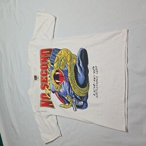 Vintage No second Chances Rattlesnake hunt quirky Humor tshirt